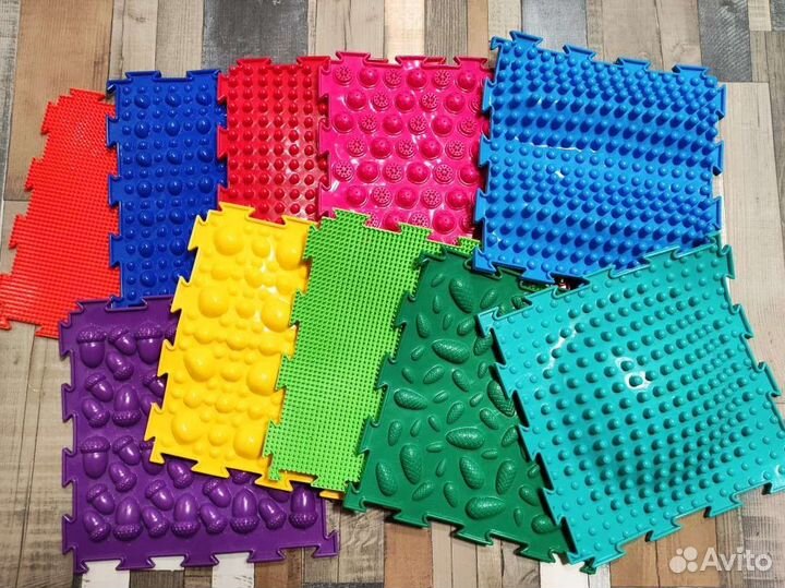 Модульный ортопедический коврик 10