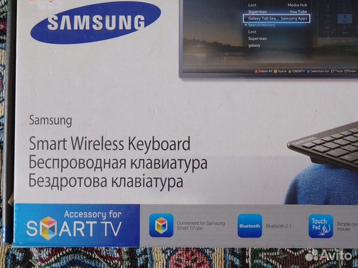 Клавиатура беспроводная Samsung VG-KBD1000