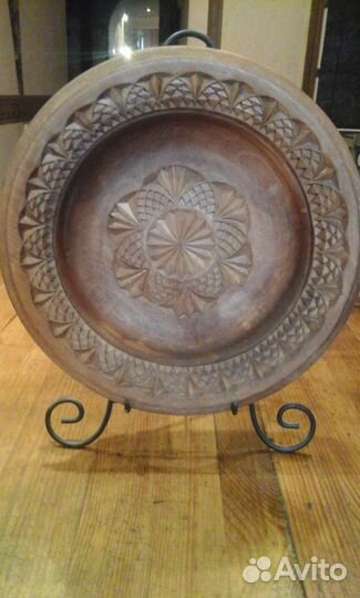 Посуда деревянная