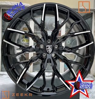 Кованые диски Zeekr R22 5x108 Black Polished