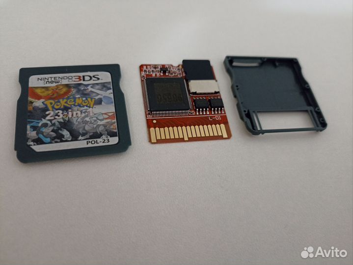 Nintendo DS flash флеш картридж