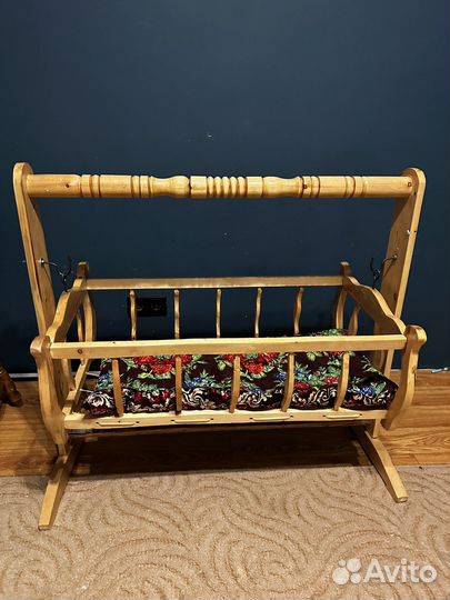 Детская качалка,кроватка