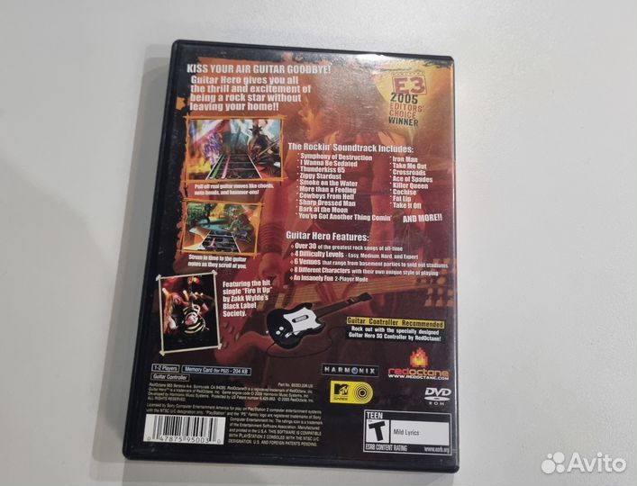 Guitar hero ps2