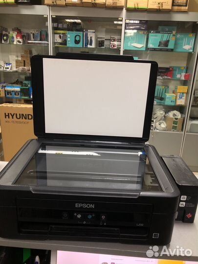 Цветной принтер мфу epson L210