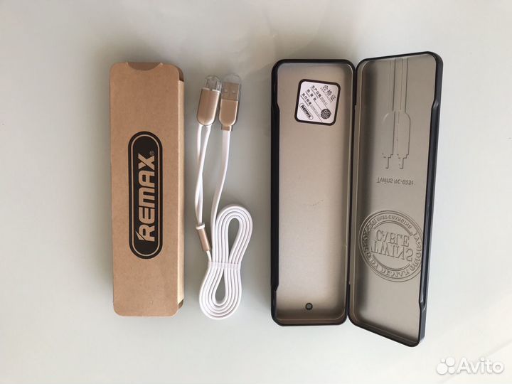 Кабель 2 в 1 micro/lighting