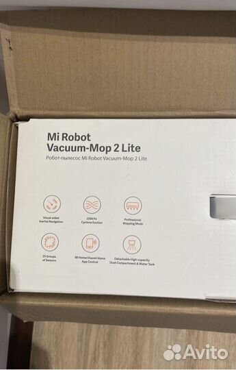 Робот пылесос xiaomi mi robot vacuum mop 2 lite