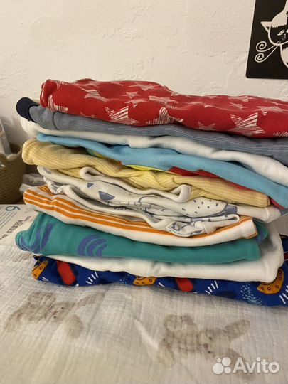 Вещи для новорожденного пакетом мальчика 56 62