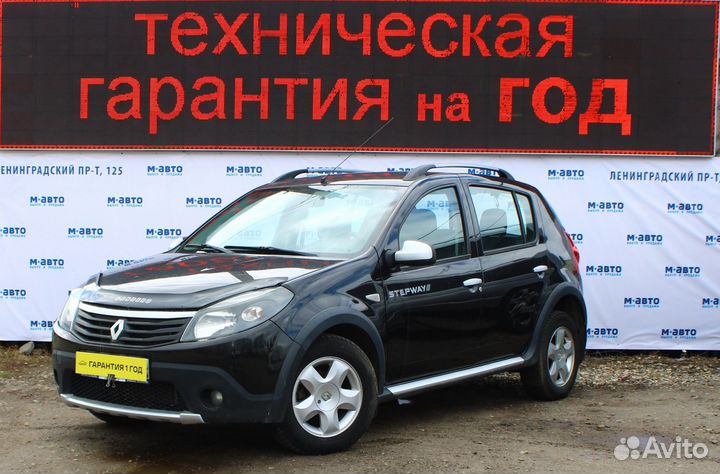Renault Sandero Stepway 1.6 МТ, 2012, 174 000 км