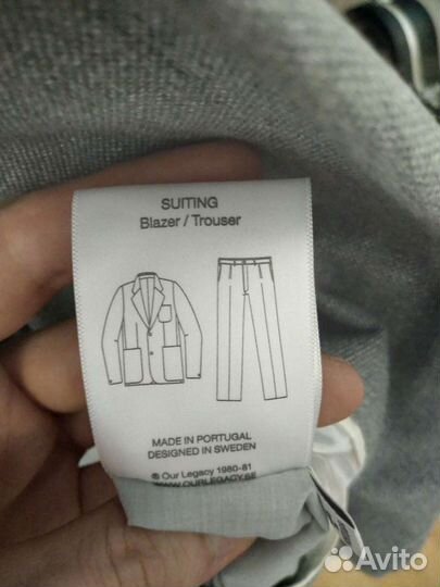 Our legacy костюм. Хлопок лён