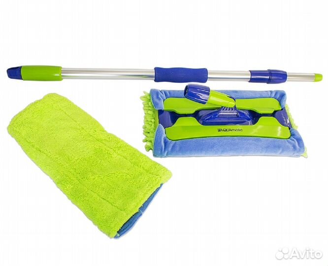 Универсальная швабра с двумя насадками