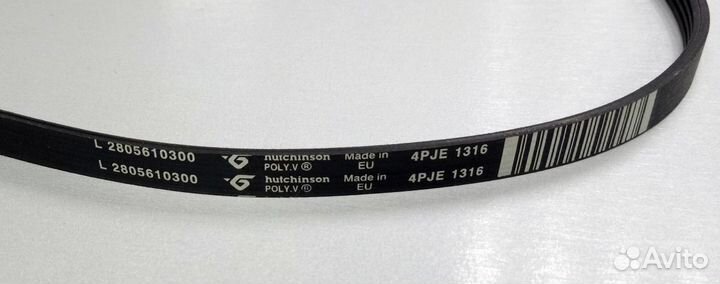 Ремень 1316 J4 BLJ829UN стиральной машины Беко зам