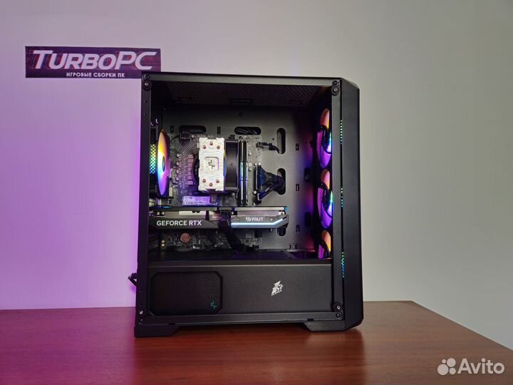 Игровой компьютер Intel 12100 и RTX 4060