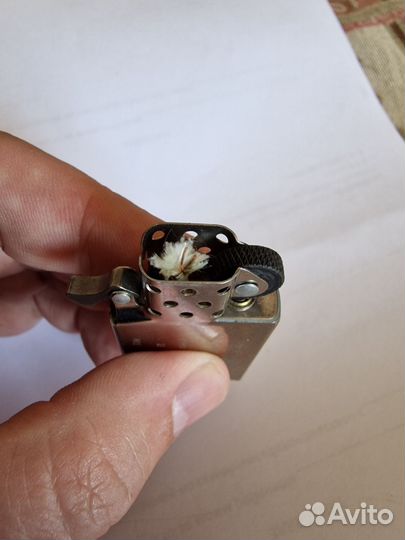 Зажигалка Zippo slim чёрная матовая