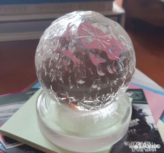 Пресс папье СССР плексиглас винтаж