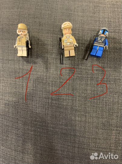Lego star wars минифигурки