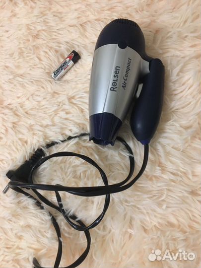 Дорожный складной фен