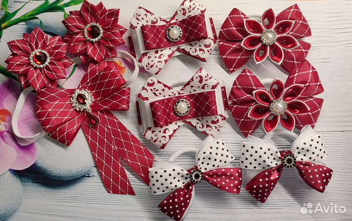 Банты на 1 сентября для школьницы