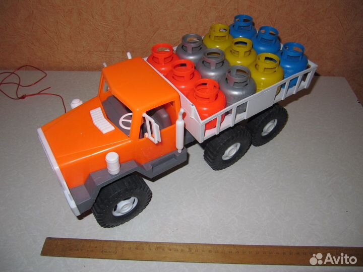 Машинка игрушечная, грузовая, Turkey, Б\У