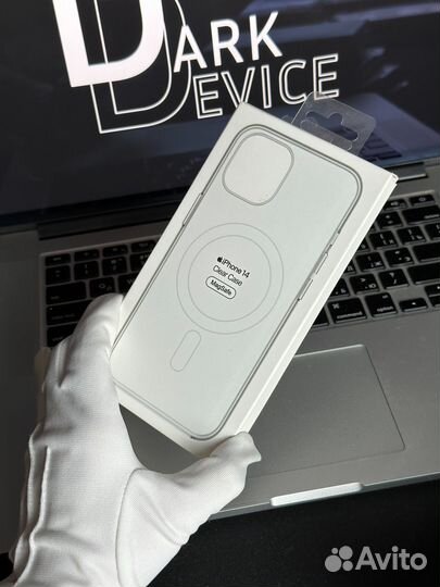Чехол iPhone 14 Clear Case Magsafe