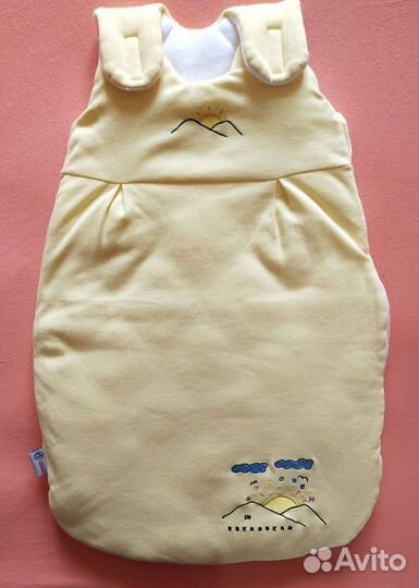 Детский спальный конверт-мешок р.62-68