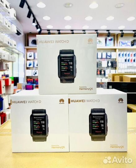 Умные часы huawei Watch D, graphite black