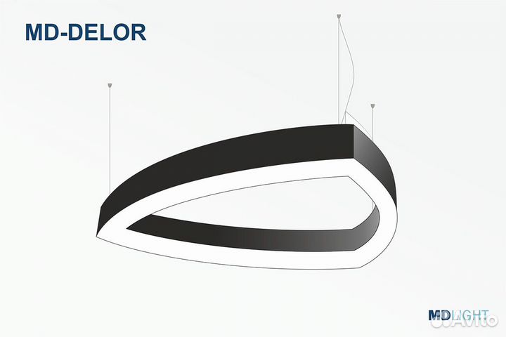 Фигурный светильник MD-delor