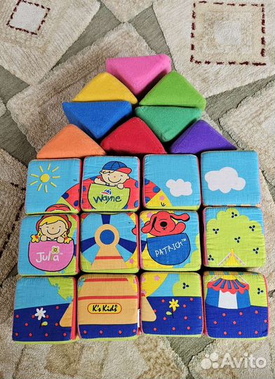 Развивающие кубики K's kids