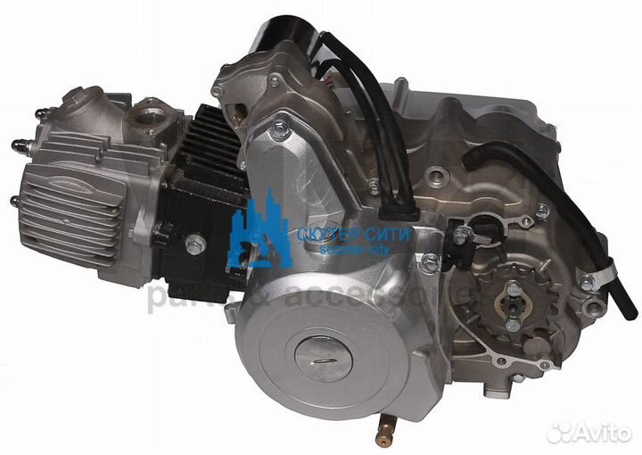 Двигатель 4T 110см3 152FMH полуавтомат, 4 ск, стар