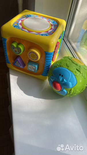 Развивающий кубик baby go