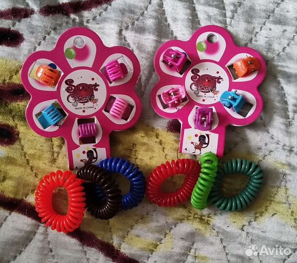 Набор резинок с крабиками