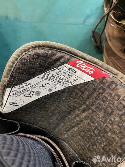 Ботинки сноуборд vans 41 eu