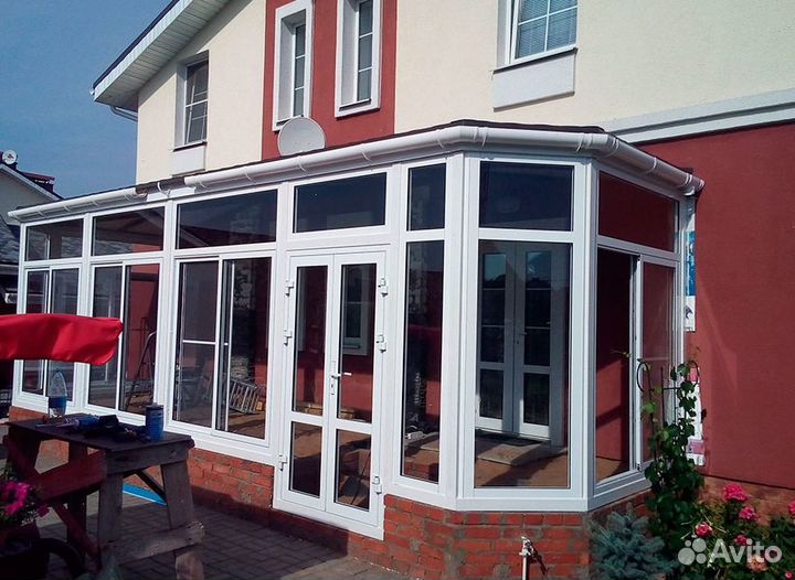 Остекление беседки от производителя