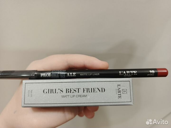 Помада Larte Girl's Best Friend #4 + карандаш