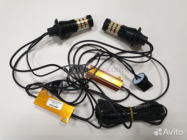 Светодиоды в ходовые огни 12-24v canbus с функцией