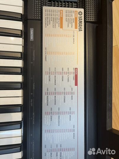 Синтезатор yamaha psr f50