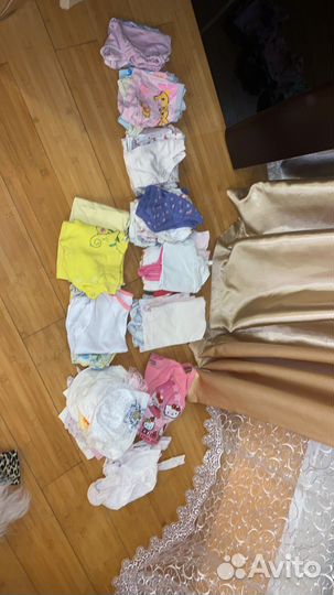 Вещи пакетом на девочку от 0 до 6 мес