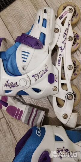 Детские ролики и защита