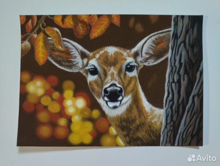 Картина сух.пастель 