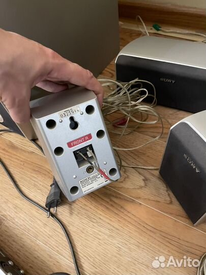 Домашний кинотеатр Sony hdc-dz100 не полный