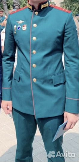 Парадная форма мо цвет морской волны