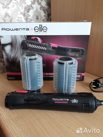 Фен щетка rowenta elite с вращающейся насадкой