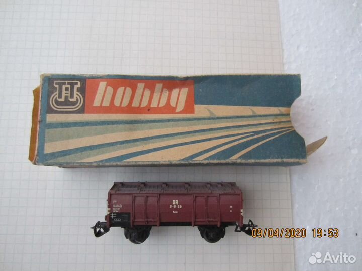 Вагон товарный крытый гдр 