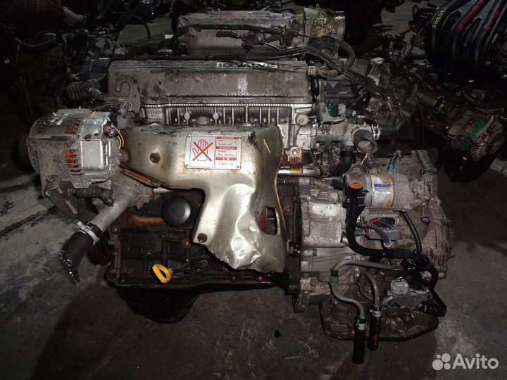 Двс+кпп toyota 4S-FE 1048667