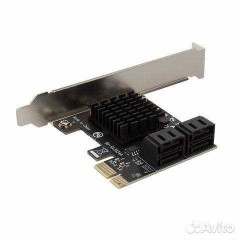 Контроллер (Расширитель) на 4 порта PCI - e SATA