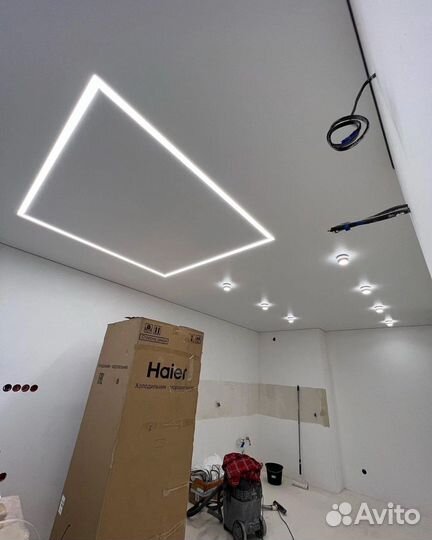 Натяжные потолки