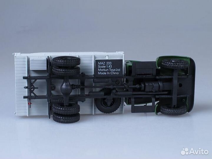 Модель автомобиля маз 200 1:43