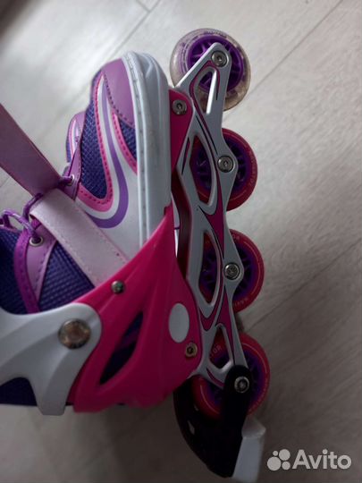 Роликовые коньки детские раздвижные