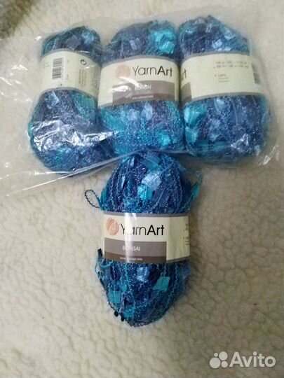 Пряжа турецкая фантазийная ярнарт бонзаи