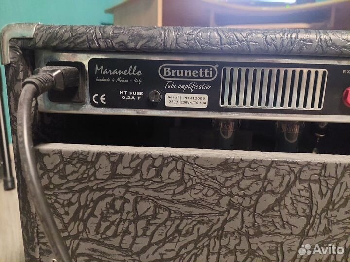 Ламповый усилитель Brunetti Maranello 20W