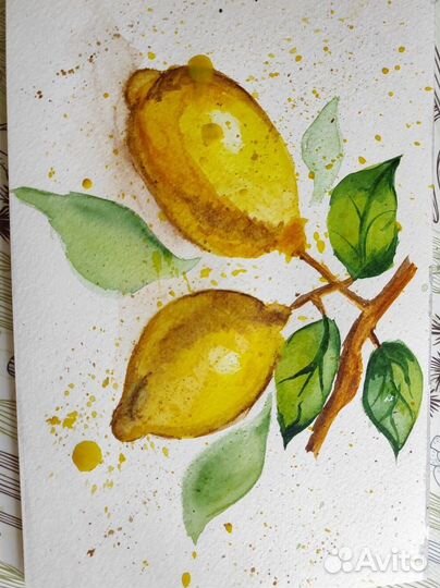 Картины акварелью в наличии и под заказ